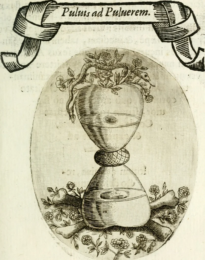 An illustration from Cardiomorpheoseos sive ex corde desumpta emblemata sacra, 1645, leaf 170