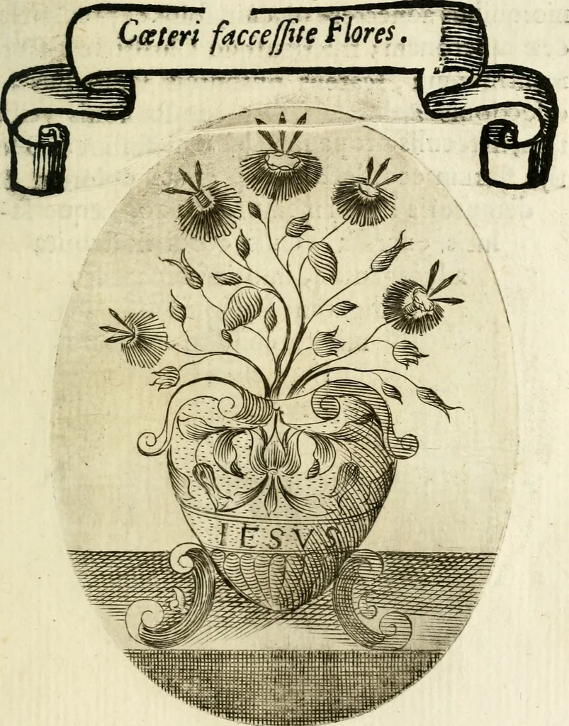 An illustration from Cardiomorpheoseos sive ex corde desumpta emblemata sacra, 1645, leaf 188
