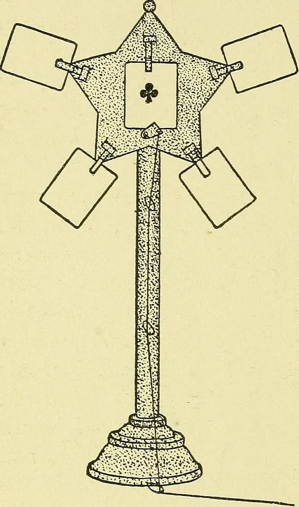 An illustration from Card tricks;, 1900, leaf 101