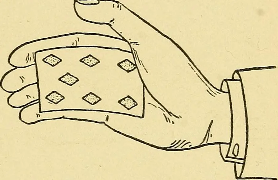 An illustration from Card tricks;, 1900, leaf 24