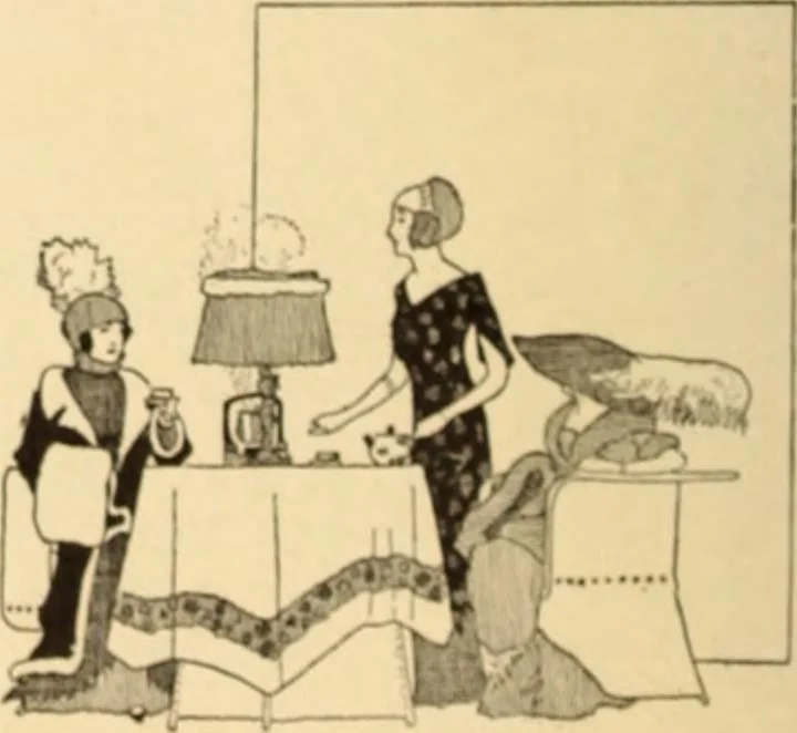 An illustration from Caricature. ed 1908, 1908, leaf 103