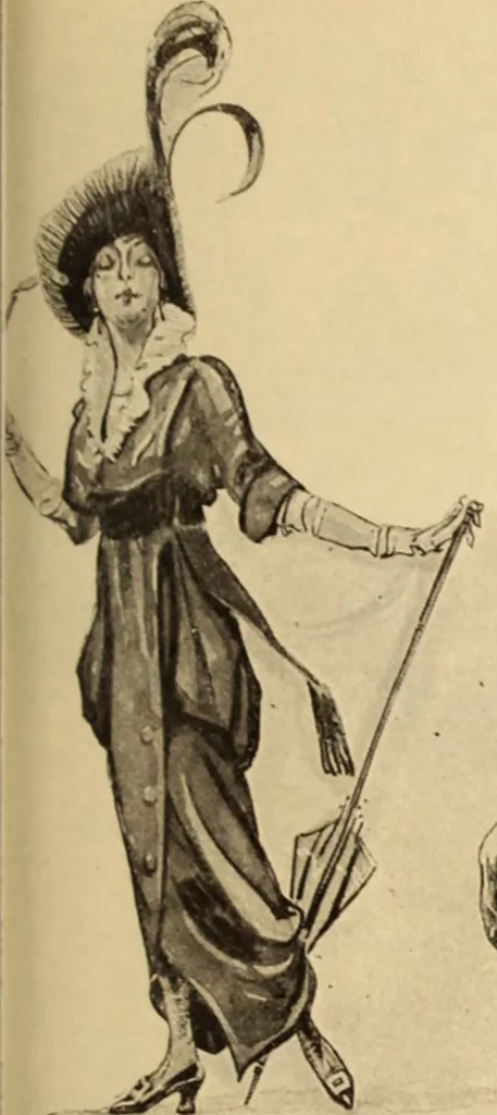 An illustration from Caricature. ed 1908, 1908, leaf 104