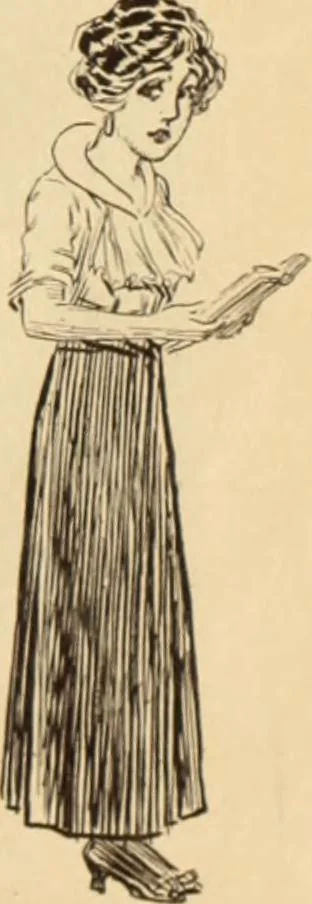 An illustration from Caricature. ed 1908, 1908, leaf 104