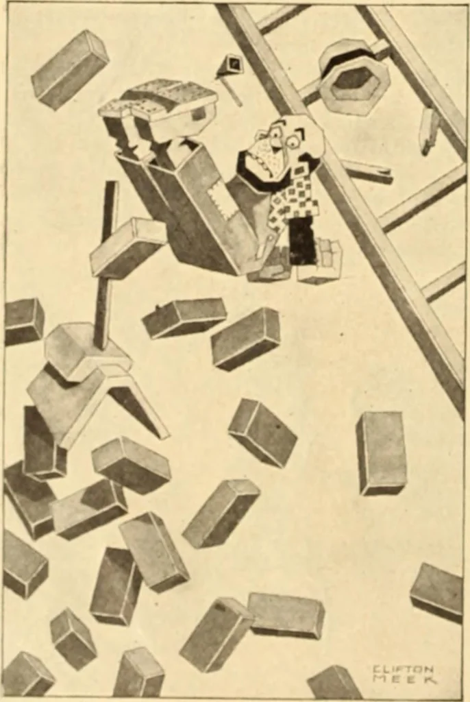 An illustration from Caricature. ed 1908, 1908, leaf 105