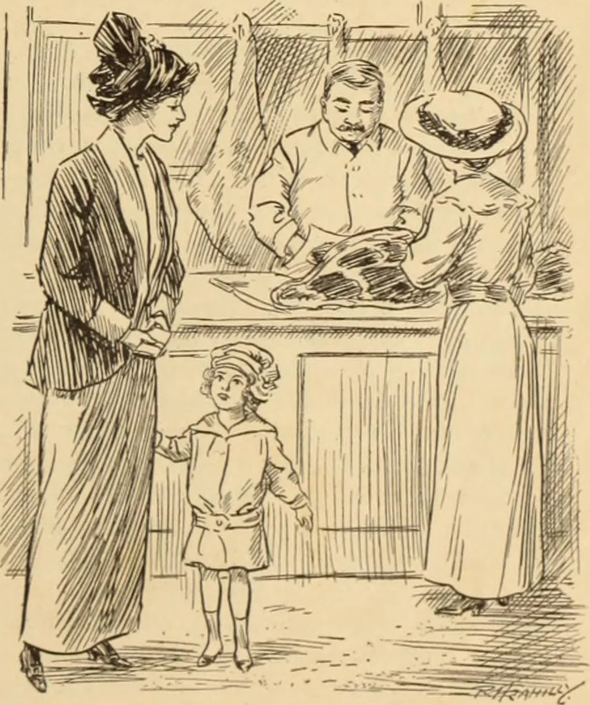 An illustration from Caricature. ed 1908, 1908, leaf 108