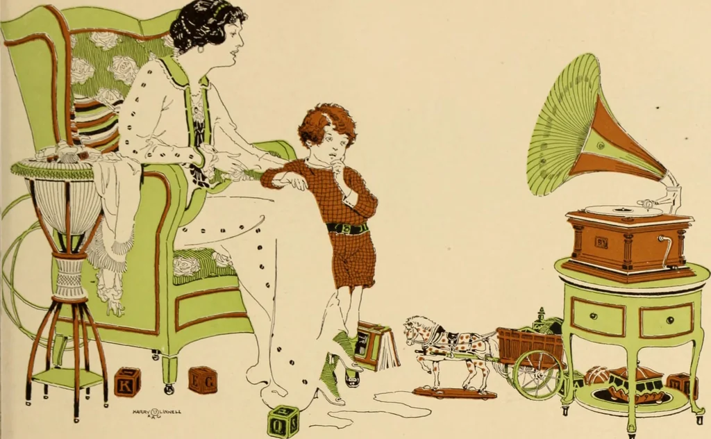 An illustration from Caricature. ed 1908, 1908, leaf 110