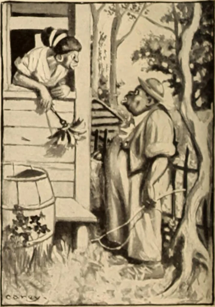 An illustration from Caricature. ed 1908, 1908, leaf 111
