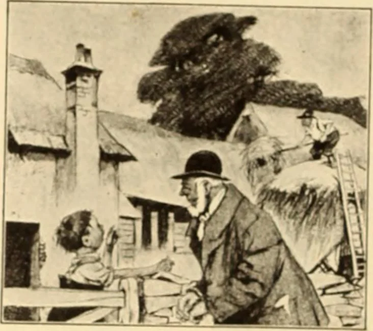 An illustration from Caricature. ed 1908, 1908, leaf 117