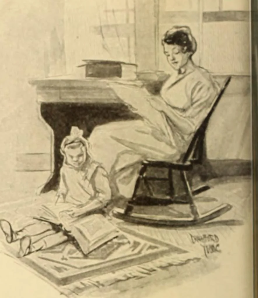 An illustration from Caricature. ed 1908, 1908, leaf 119