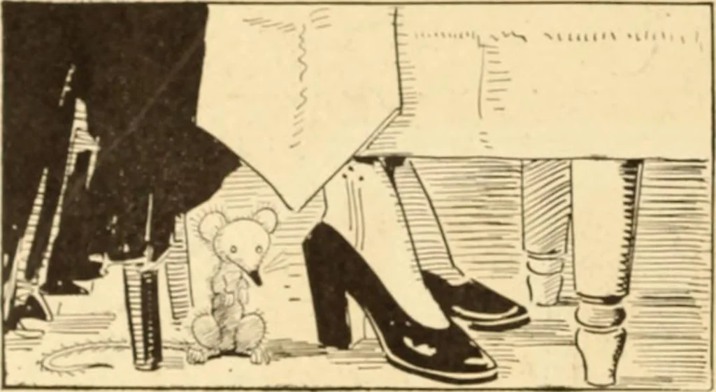 An illustration from Caricature. ed 1908, 1908, leaf 123