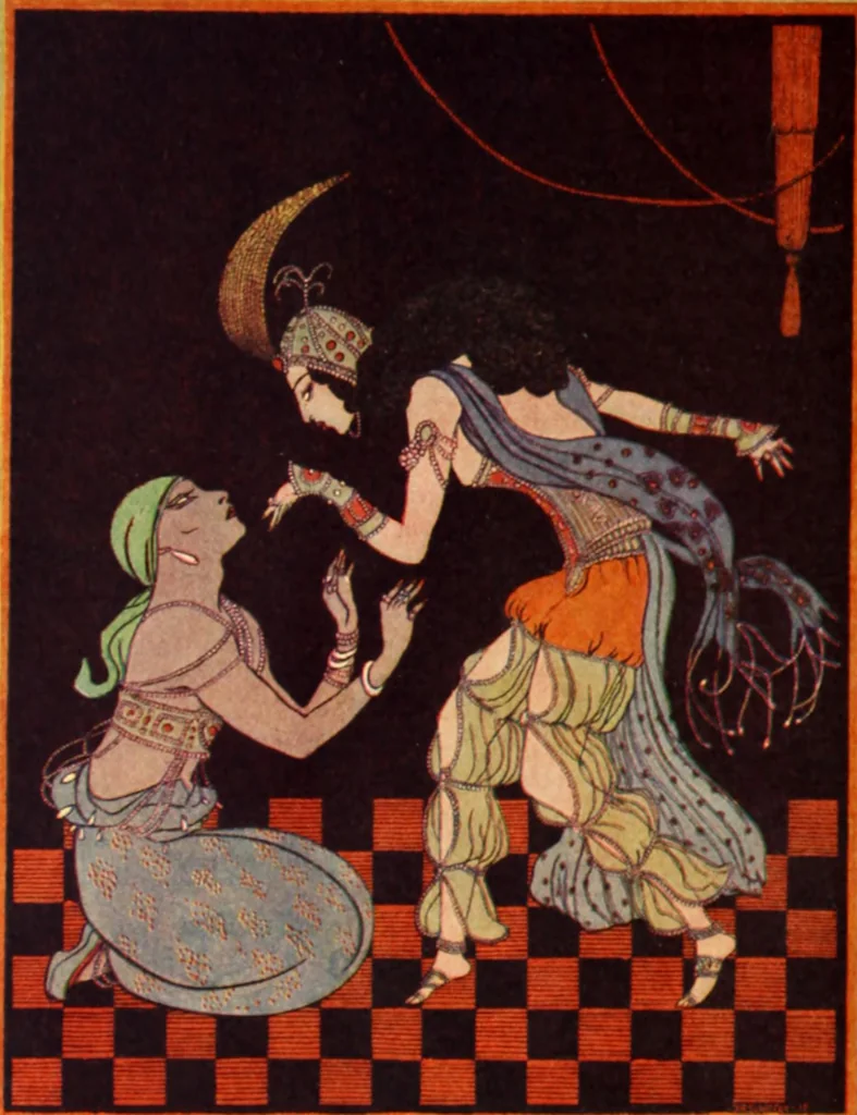 An illustration from Caricature. ed 1908, 1908, leaf 13
