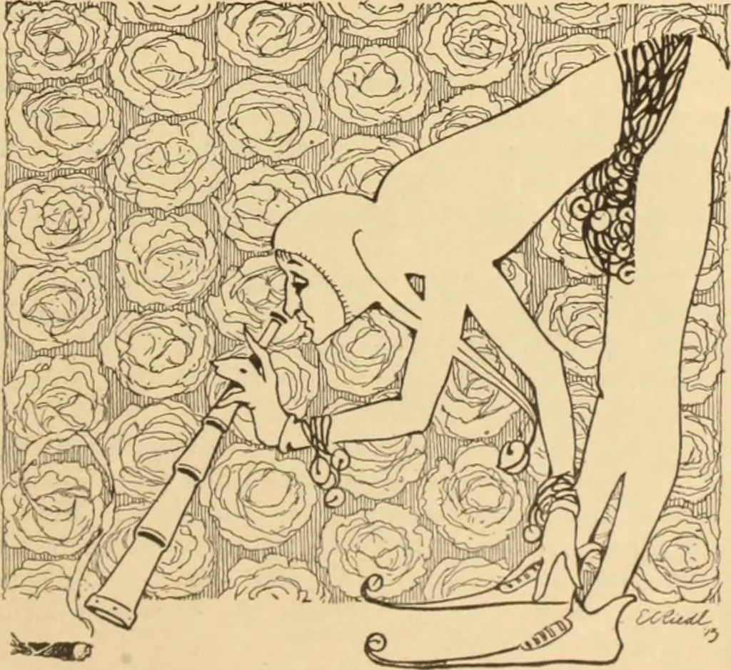 An illustration from Caricature. ed 1908, 1908, leaf 130