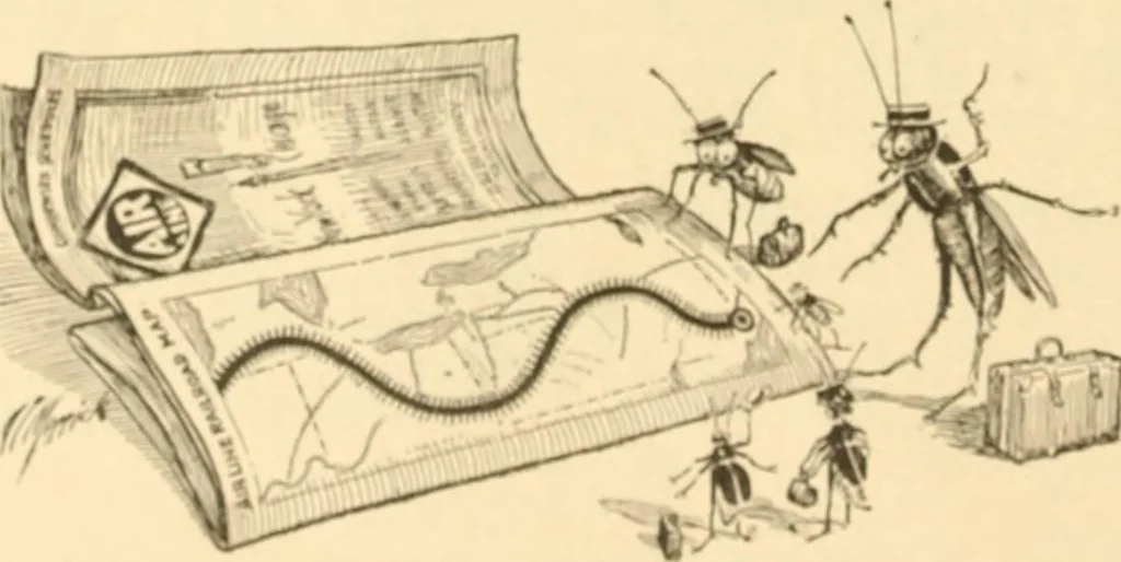 An illustration from Caricature. ed 1908, 1908, leaf 133