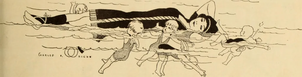 An illustration from Caricature. ed 1908, 1908, leaf 140