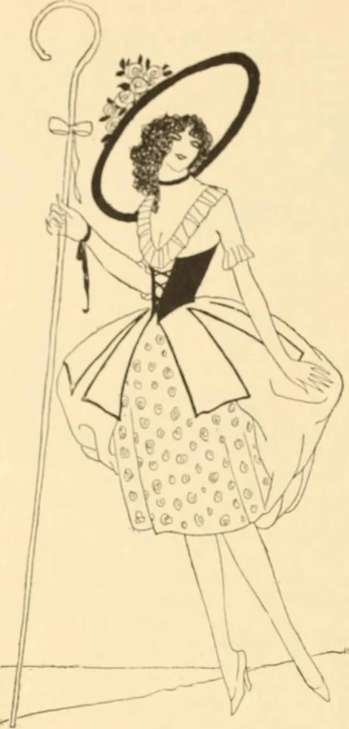 An illustration from Caricature. ed 1908, 1908, leaf 141