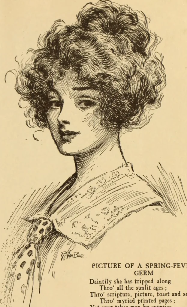 An illustration from Caricature. ed 1908, 1908, leaf 16