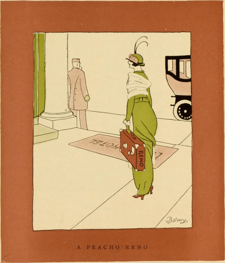 An illustration from Caricature. ed 1908, 1908, leaf 160