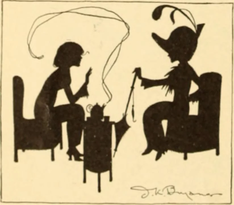 An illustration from Caricature. ed 1908, 1908, leaf 167