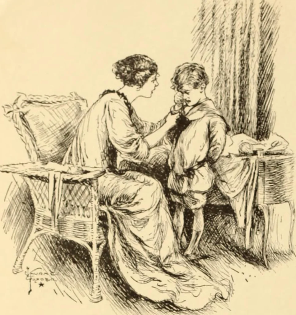 An illustration from Caricature. ed 1908, 1908, leaf 17
