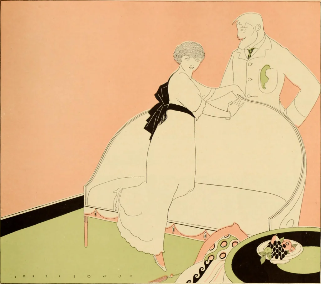 An illustration from Caricature. ed 1908, 1908, leaf 172