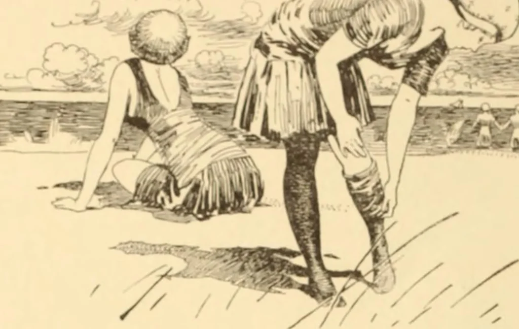An illustration from Caricature. ed 1908, 1908, leaf 173