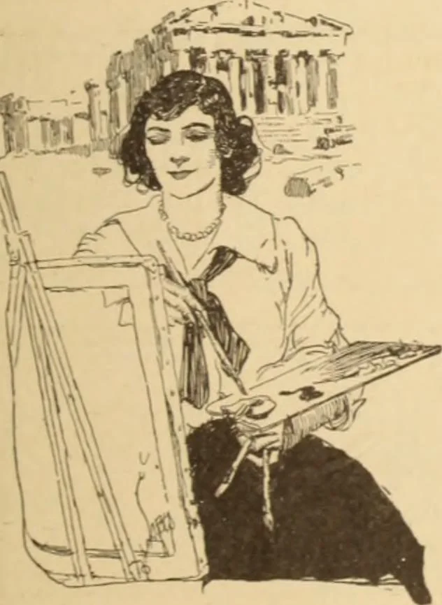 An illustration from Caricature. ed 1908, 1908, leaf 174