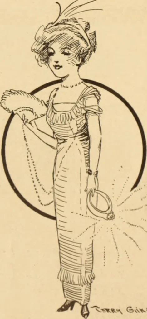 An illustration from Caricature. ed 1908, 1908, leaf 174