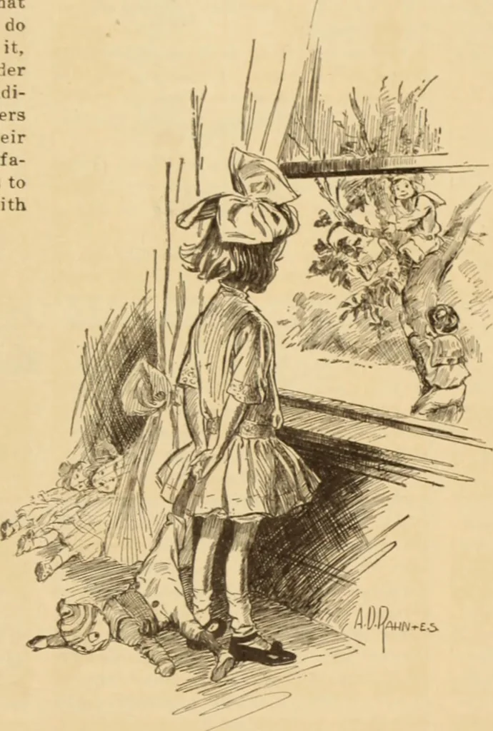 An illustration from Caricature. ed 1908, 1908, leaf 176