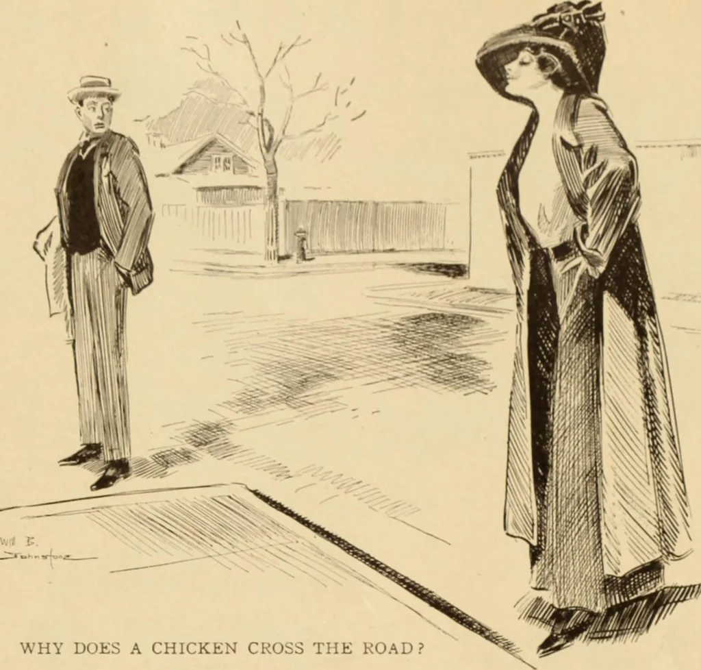 An illustration from Caricature. ed 1908, 1908, leaf 178