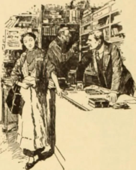 An illustration from Caricature. ed 1908, 1908, leaf 179