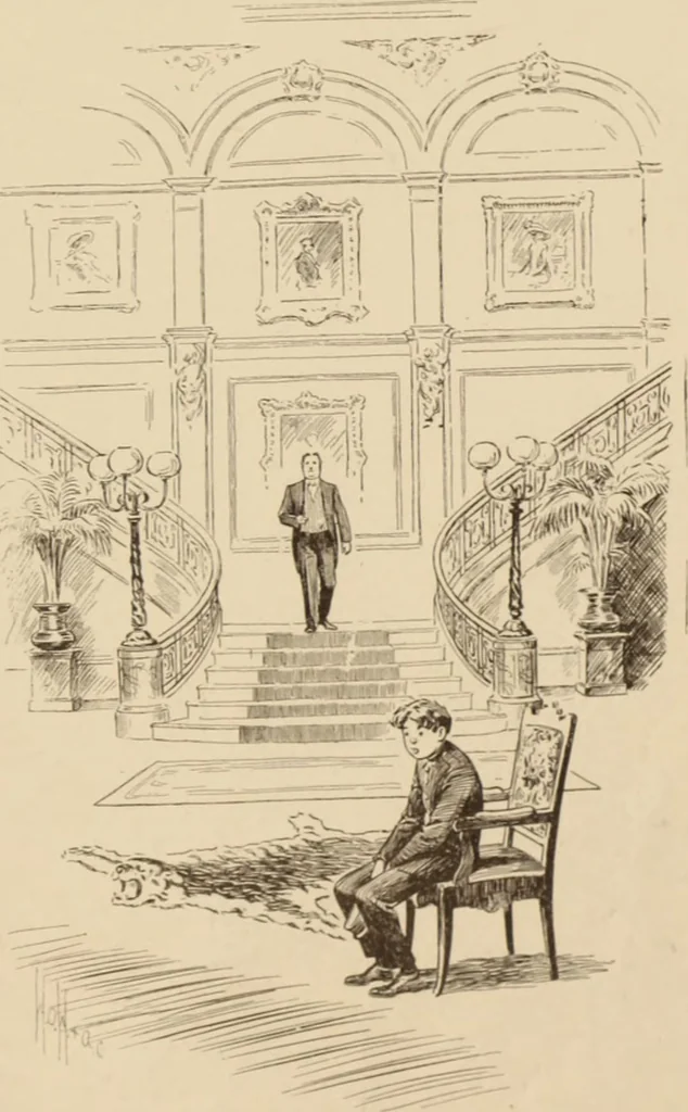 An illustration from Caricature. ed 1908, 1908, leaf 180