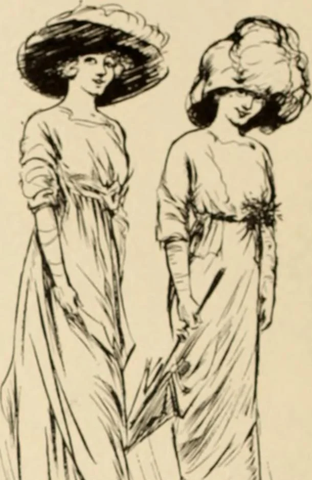 An illustration from Caricature. ed 1908, 1908, leaf 183