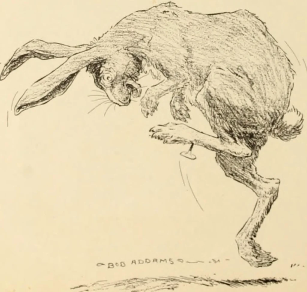 An illustration from Caricature. ed 1908, 1908, leaf 183