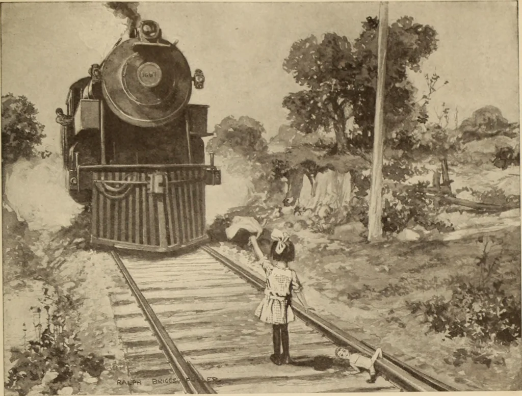 An illustration from Caricature. ed 1908, 1908, leaf 184