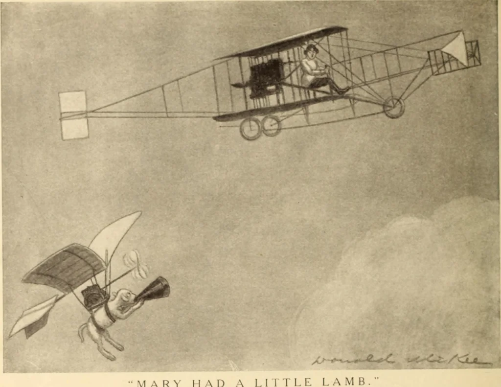 An illustration from Caricature. ed 1908, 1908, leaf 185