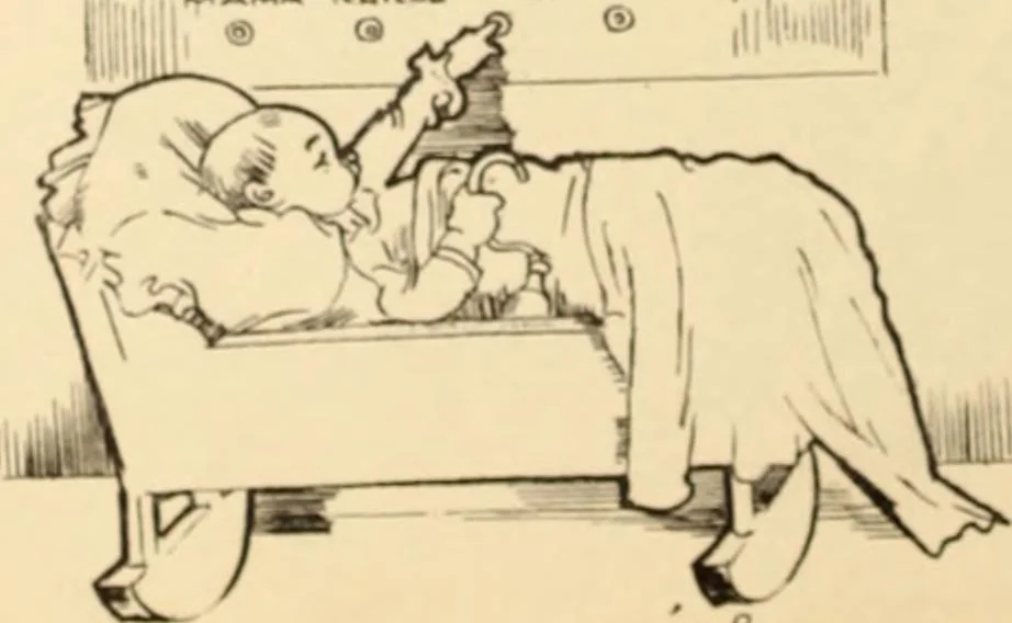 An illustration from Caricature. ed 1908, 1908, leaf 185