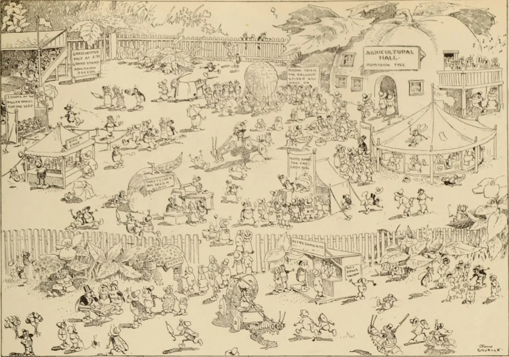 An illustration from Caricature. ed 1908, 1908, leaf 188