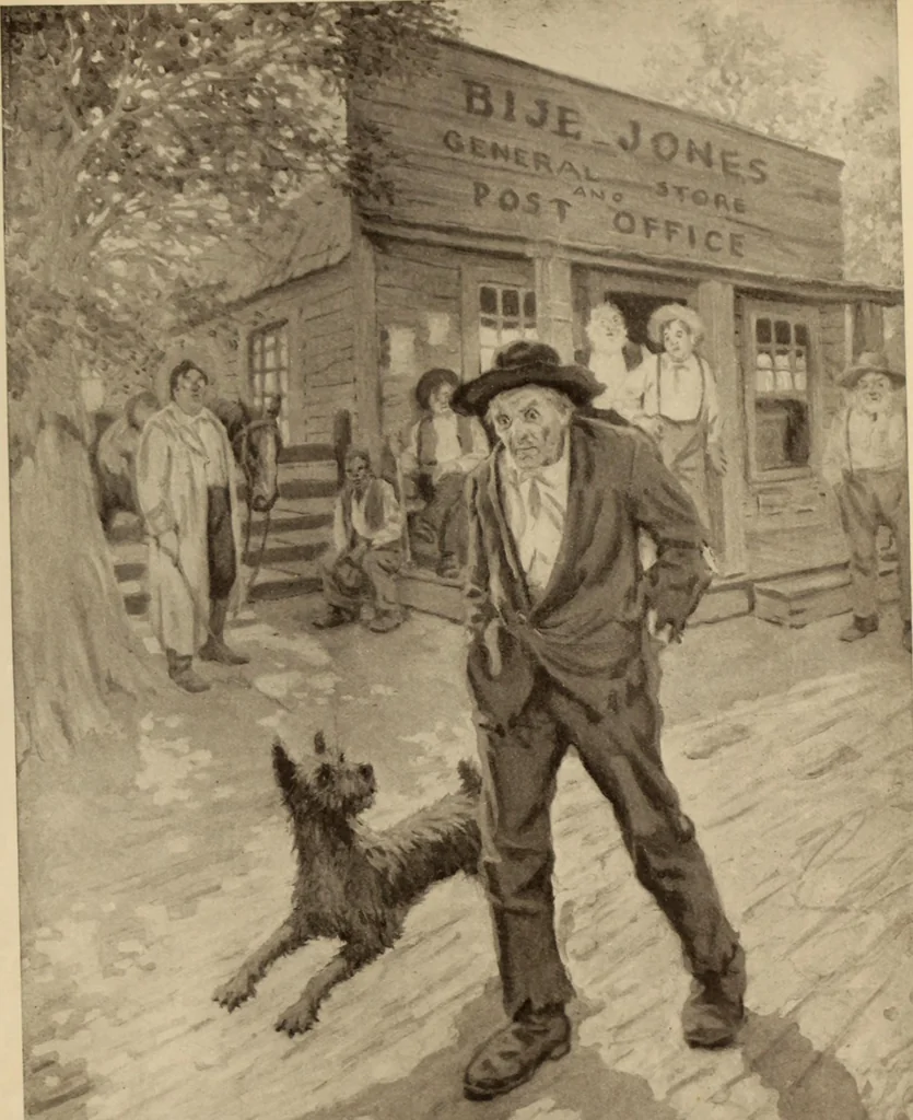 An illustration from Caricature. ed 1908, 1908, leaf 206