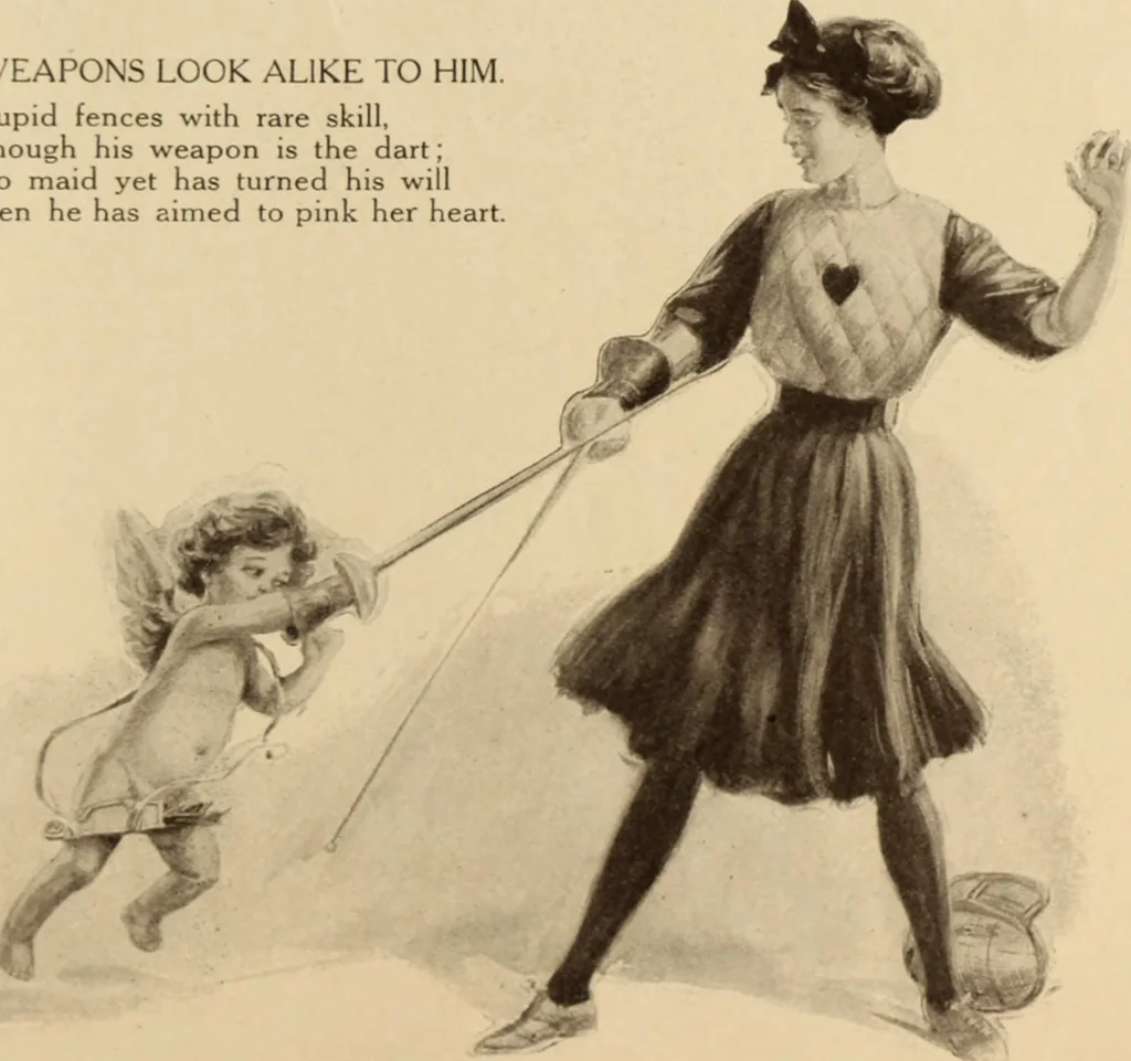 An illustration from Caricature. ed 1908, 1908, leaf 208