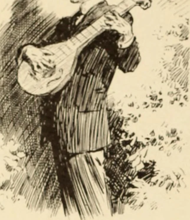 An illustration from Caricature. ed 1908, 1908, leaf 211