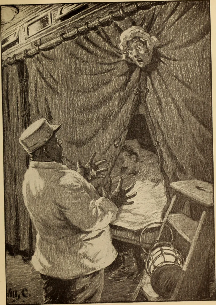 An illustration from Caricature. ed 1908, 1908, leaf 214