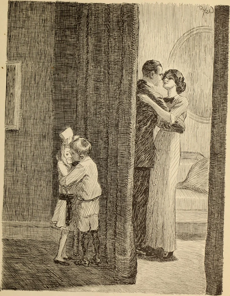 An illustration from Caricature. ed 1908, 1908, leaf 216