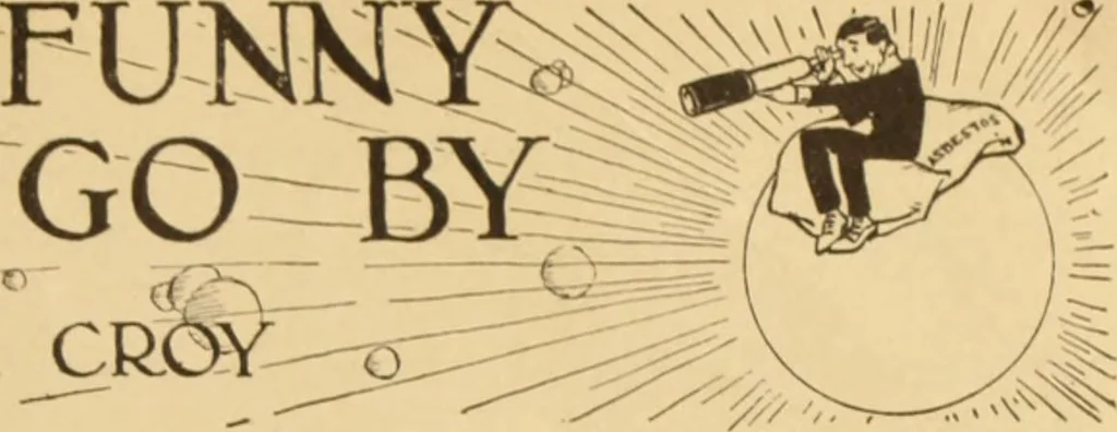 An illustration from Caricature. ed 1908, 1908, leaf 24