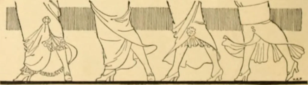 An illustration from Caricature. ed 1908, 1908, leaf 25