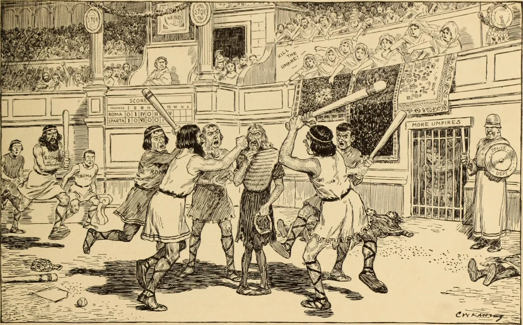 An illustration from Caricature. ed 1908, 1908, leaf 26
