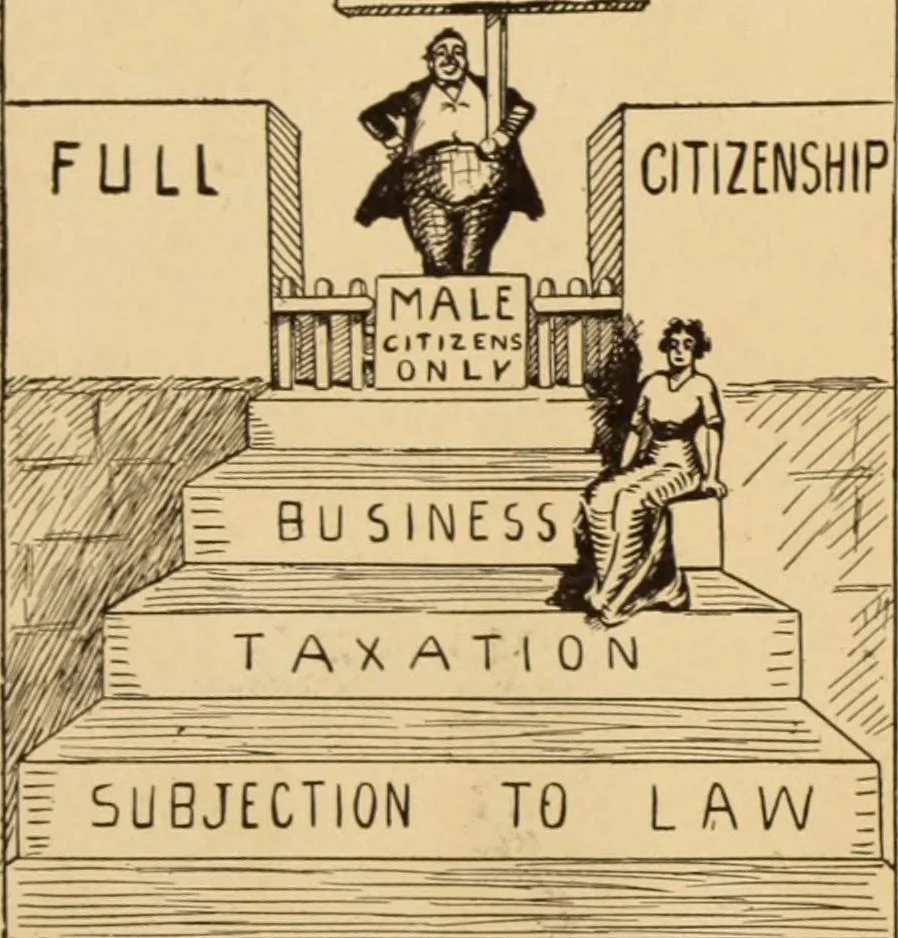 An illustration from Caricature. ed 1908, 1908, leaf 32