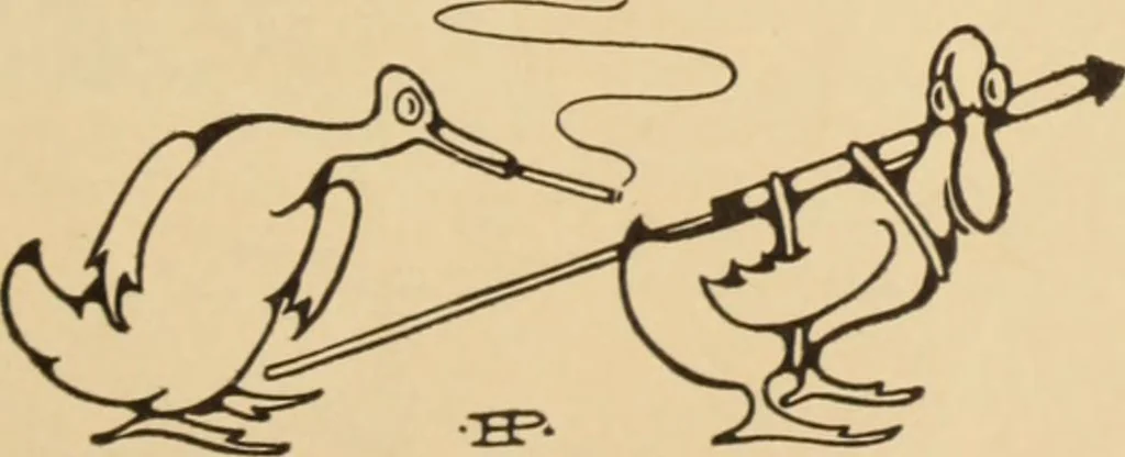 An illustration from Caricature. ed 1908, 1908, leaf 34