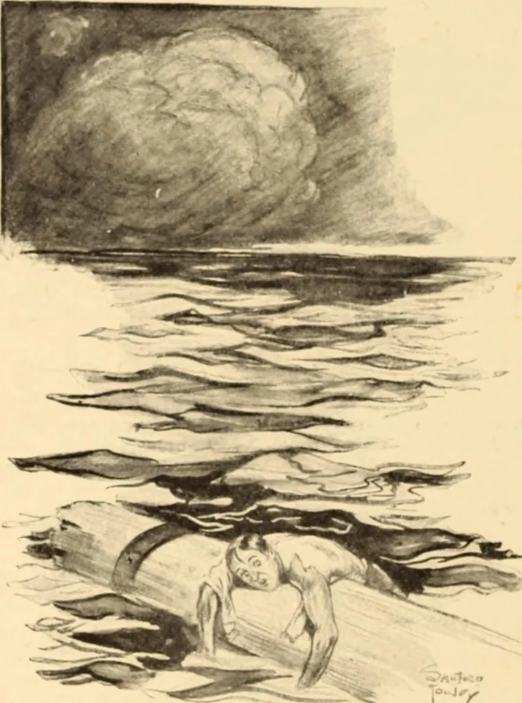 An illustration from Caricature. ed 1908, 1908, leaf 41