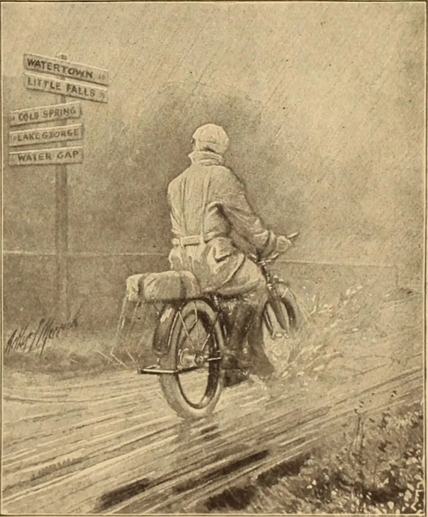 An illustration from Caricature. ed 1908, 1908, leaf 46