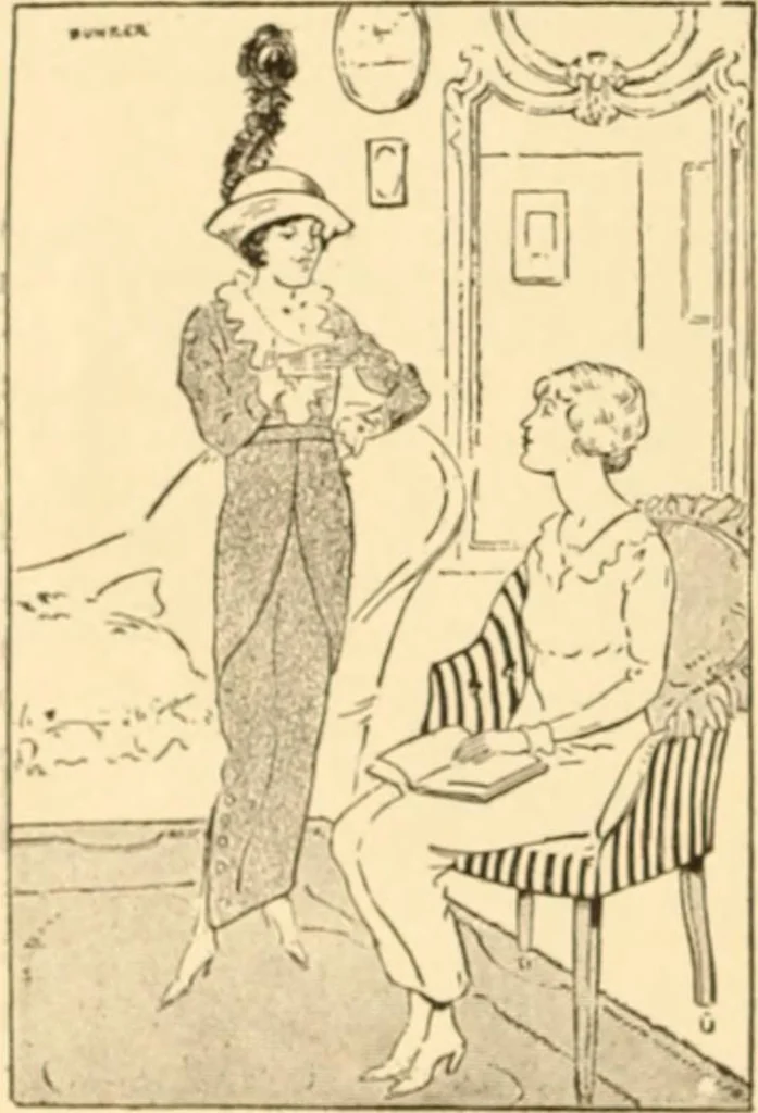 An illustration from Caricature. ed 1908, 1908, leaf 65